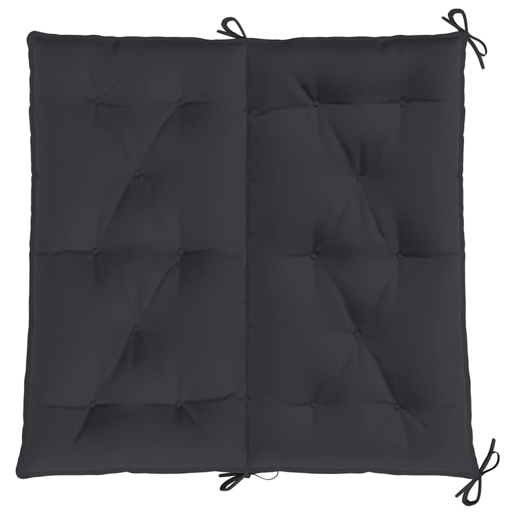 Gartenbank-Auflage Anthrazit 100x(50+50)x7 cm Oxford-Gewebe