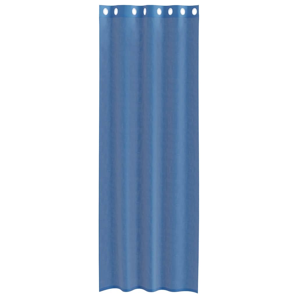 Voile Vorhänge mit Ösen 2 Stk. Apfelgrün 140x140 cm