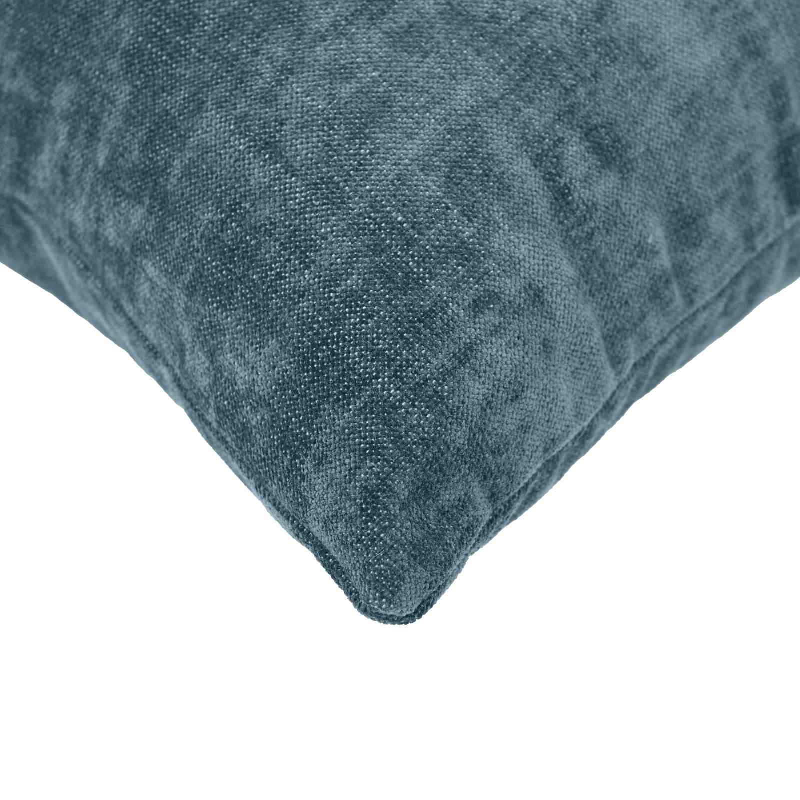 Kissenbezug 6 Stk. HEERLEN Dunkelgrau 30 x 30 cm Chenille-Stoff