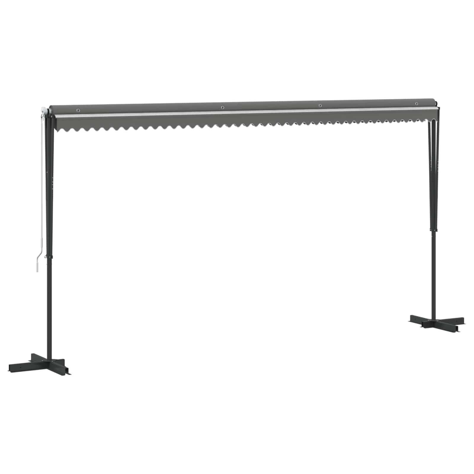 Freistehende Markise 400x300 cm Anthrazit