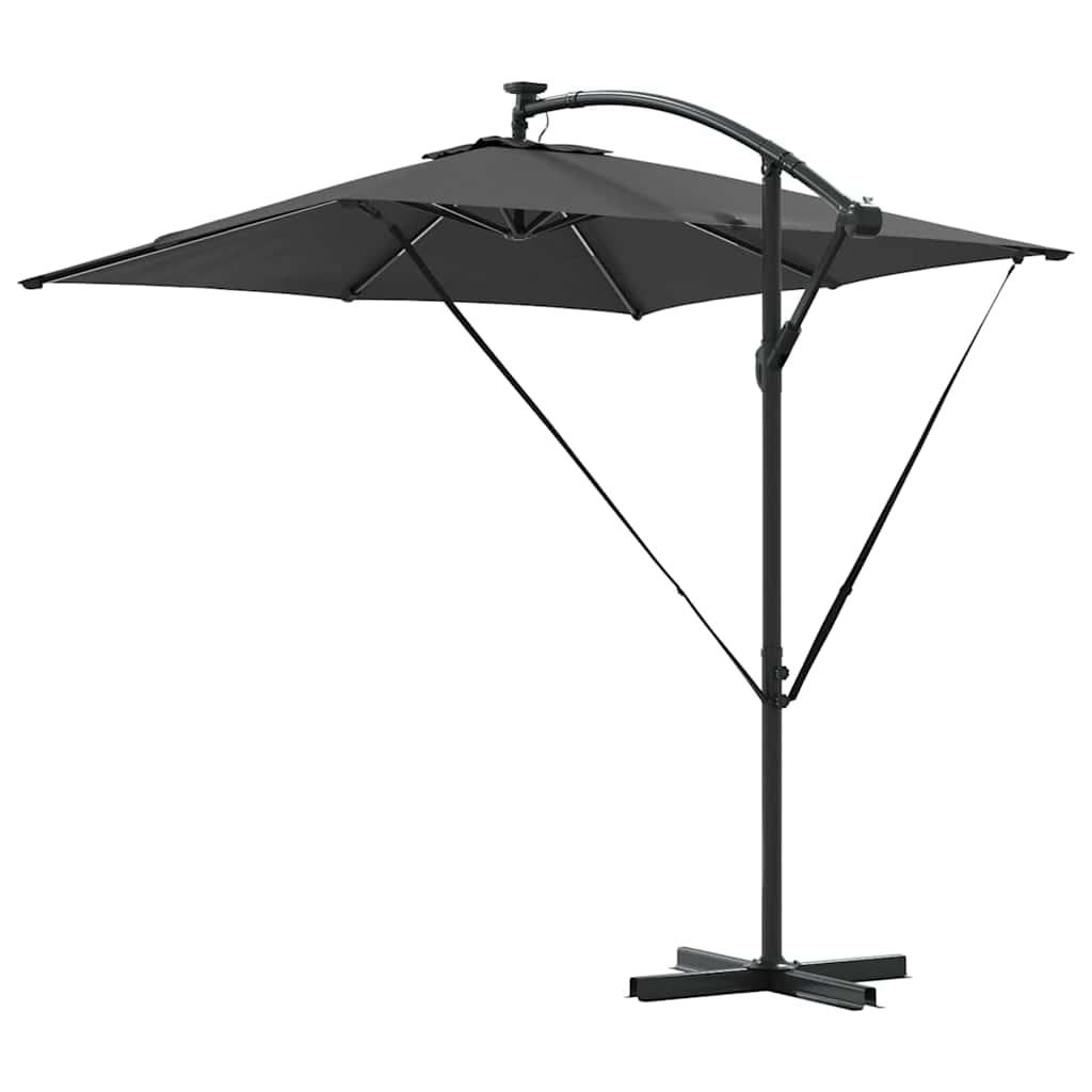 Sonnenschirm Sand 249 x 249 x 250 cm Polyester und Aluminium