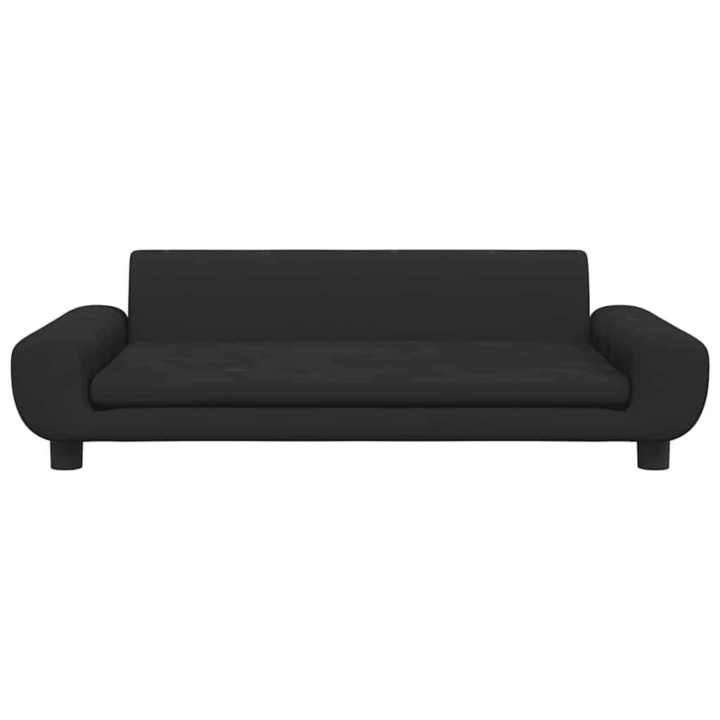 Hundebett Blau 100x54x33 cm Samt