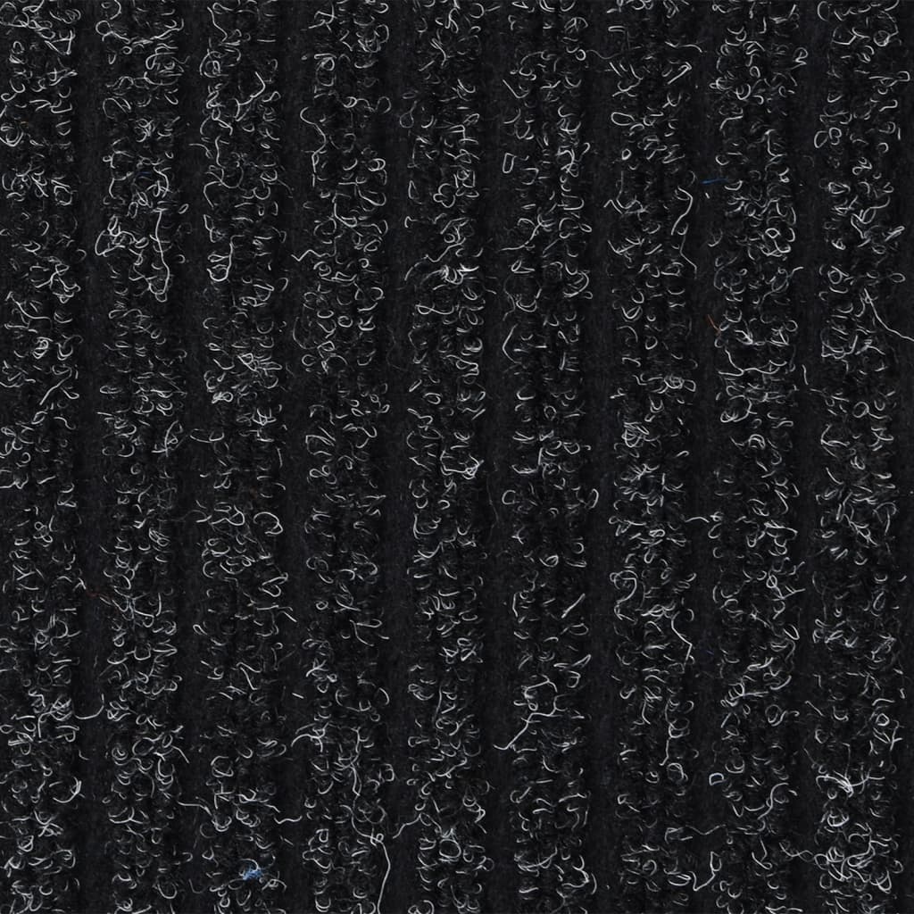 Fußmatte Gestreift Grau 60x80 cm
