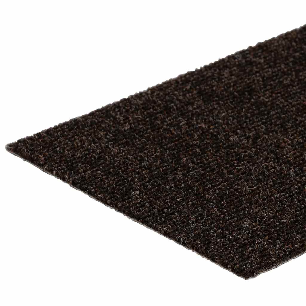 Stufenmatten Selbstklebend 15 Stk. 60x25 cm Hellbraun Rechteckig