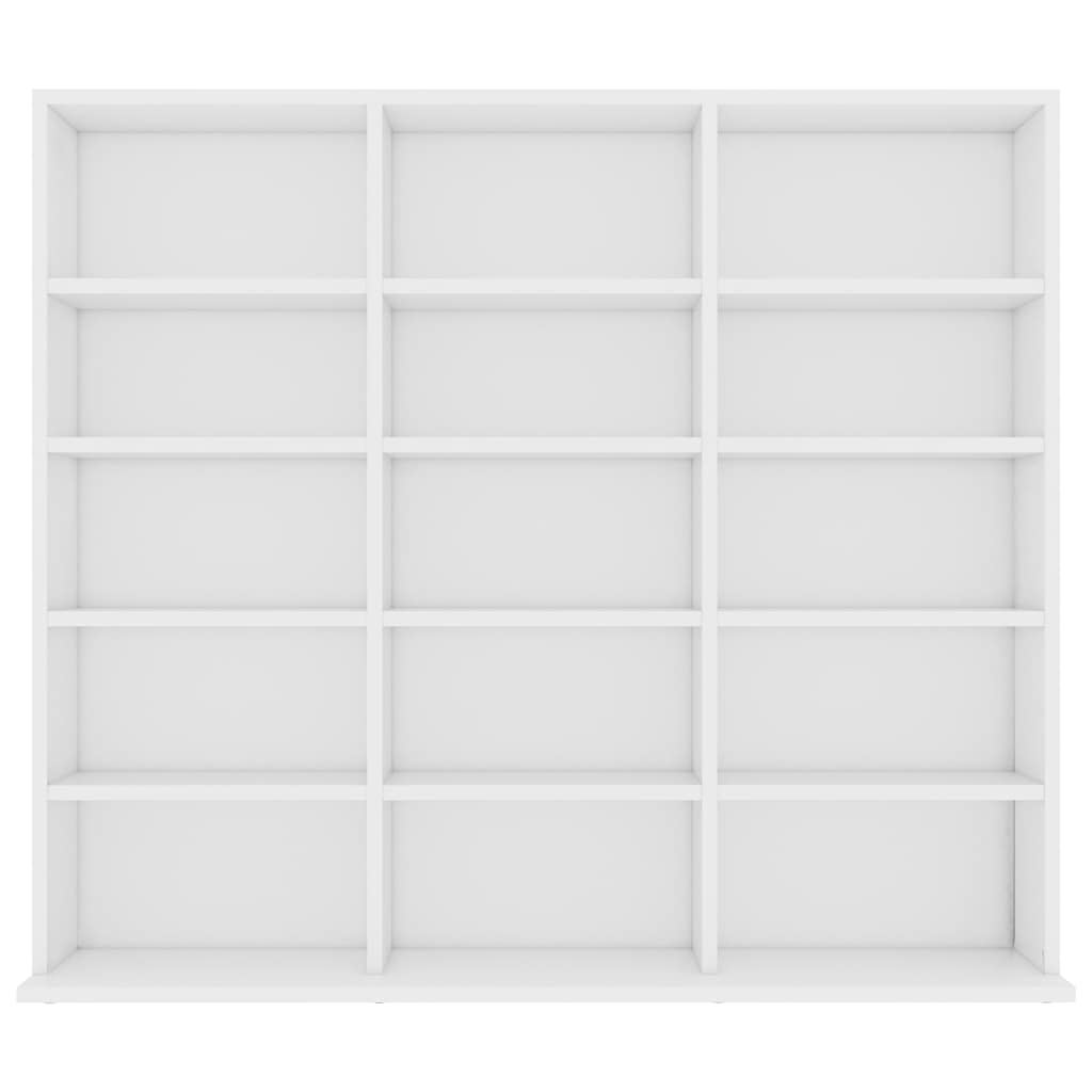 CD Regal Schwarz Eichen-Optik 101 x 23 x 177,5 cm Holzwerkstoff