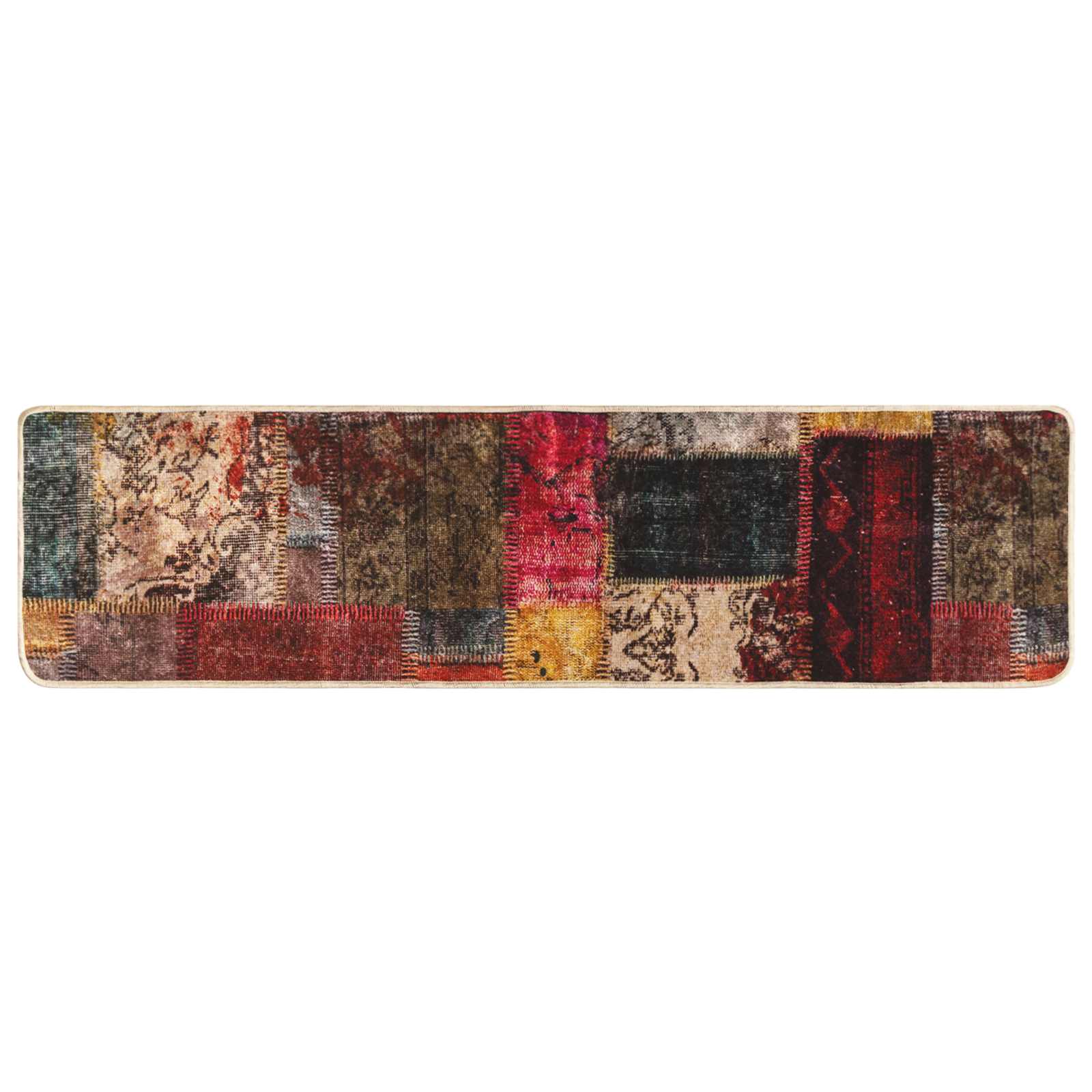 Teppich Waschbar Mehrfarbig 160x230 cm