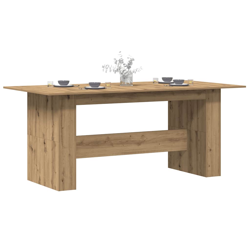 Esstisch Weiß 180x90x76 cm Holzwerkstoff