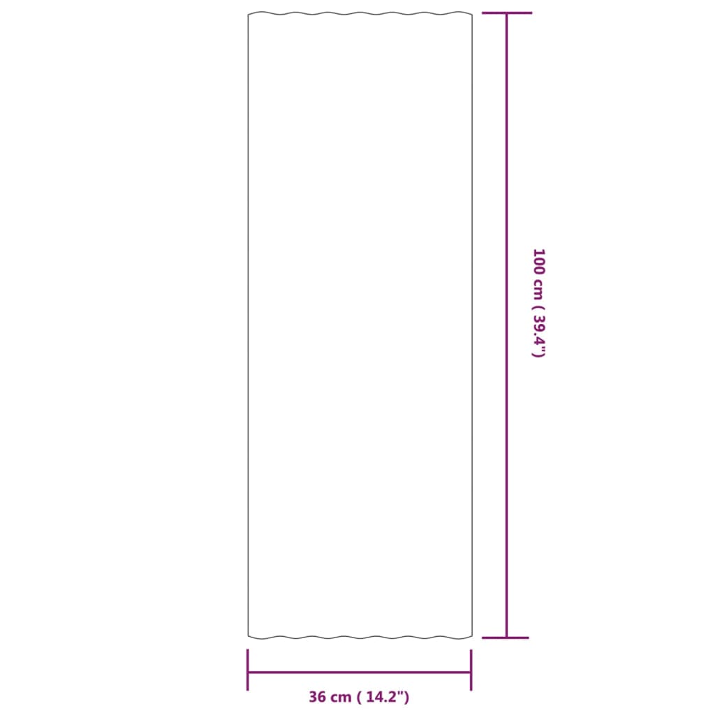Dachpaneele 12 Stk. Verzinkter Stahl Grün 100x36 cm