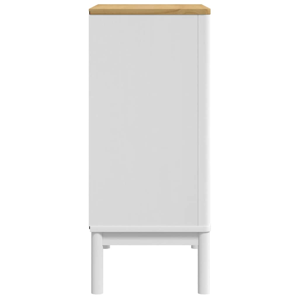Kommode FLORO Wachsbraun Massivholz Kiefer