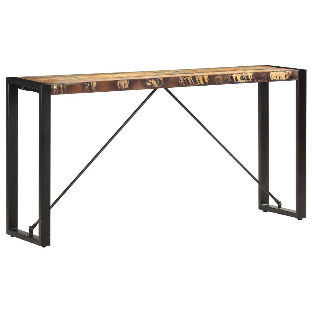 Konsolentisch 110x35x76 cm Massivholz Mango