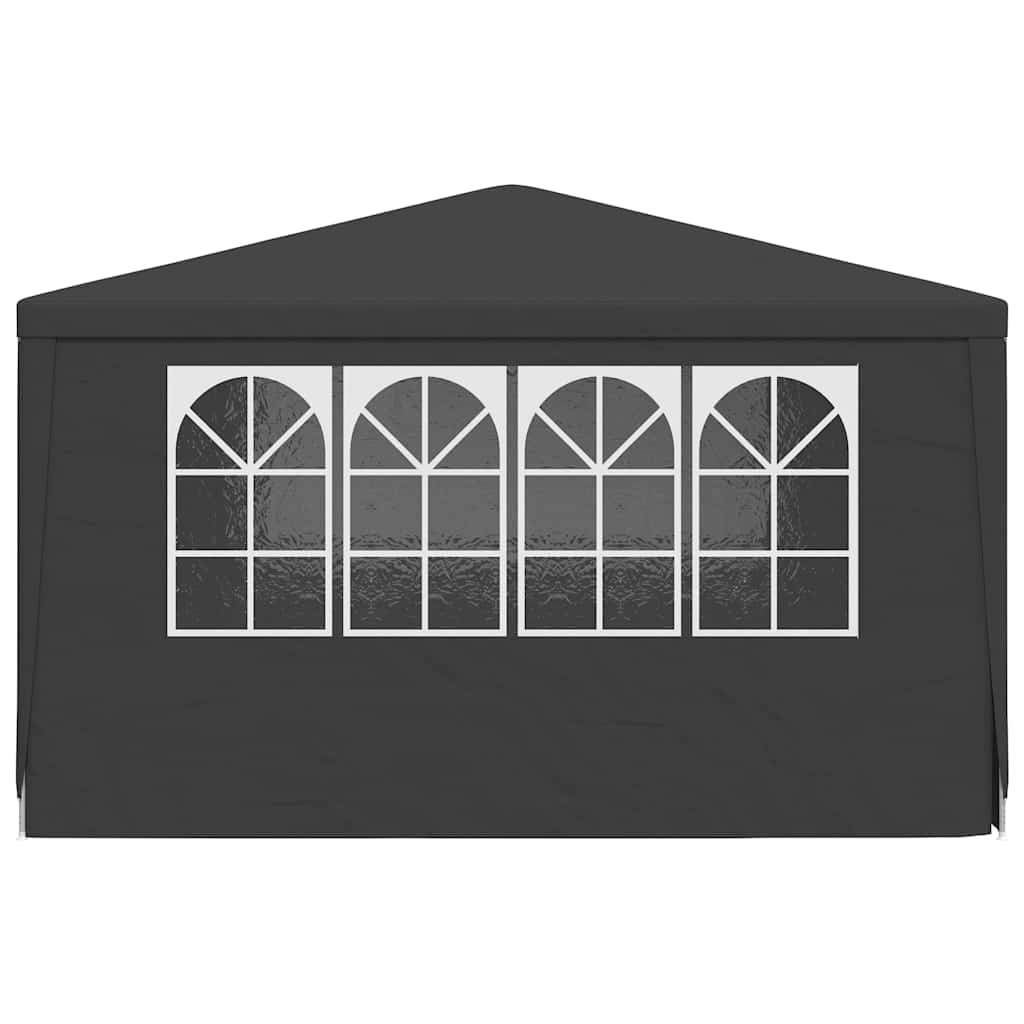 Party-Zelt Rot 200 x 200 x 240 cm PE und Stahl
