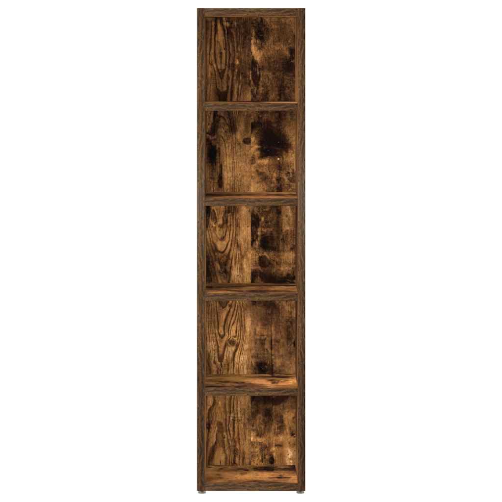 CD-Regale 2 Stk. Weiß 21x16x93,5 cm Holzwerkstoff