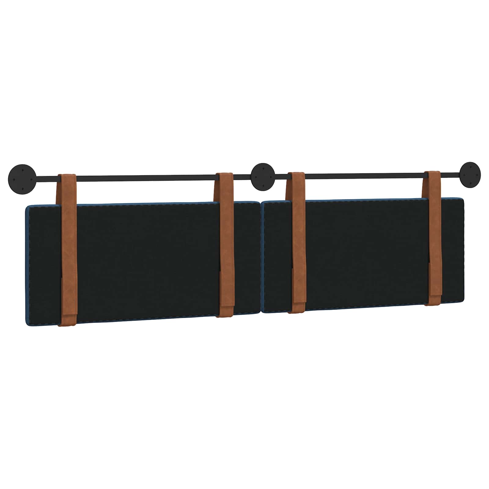 Hängendes Kopfteil Mit LED Licht Wolkengrau Antikes PU