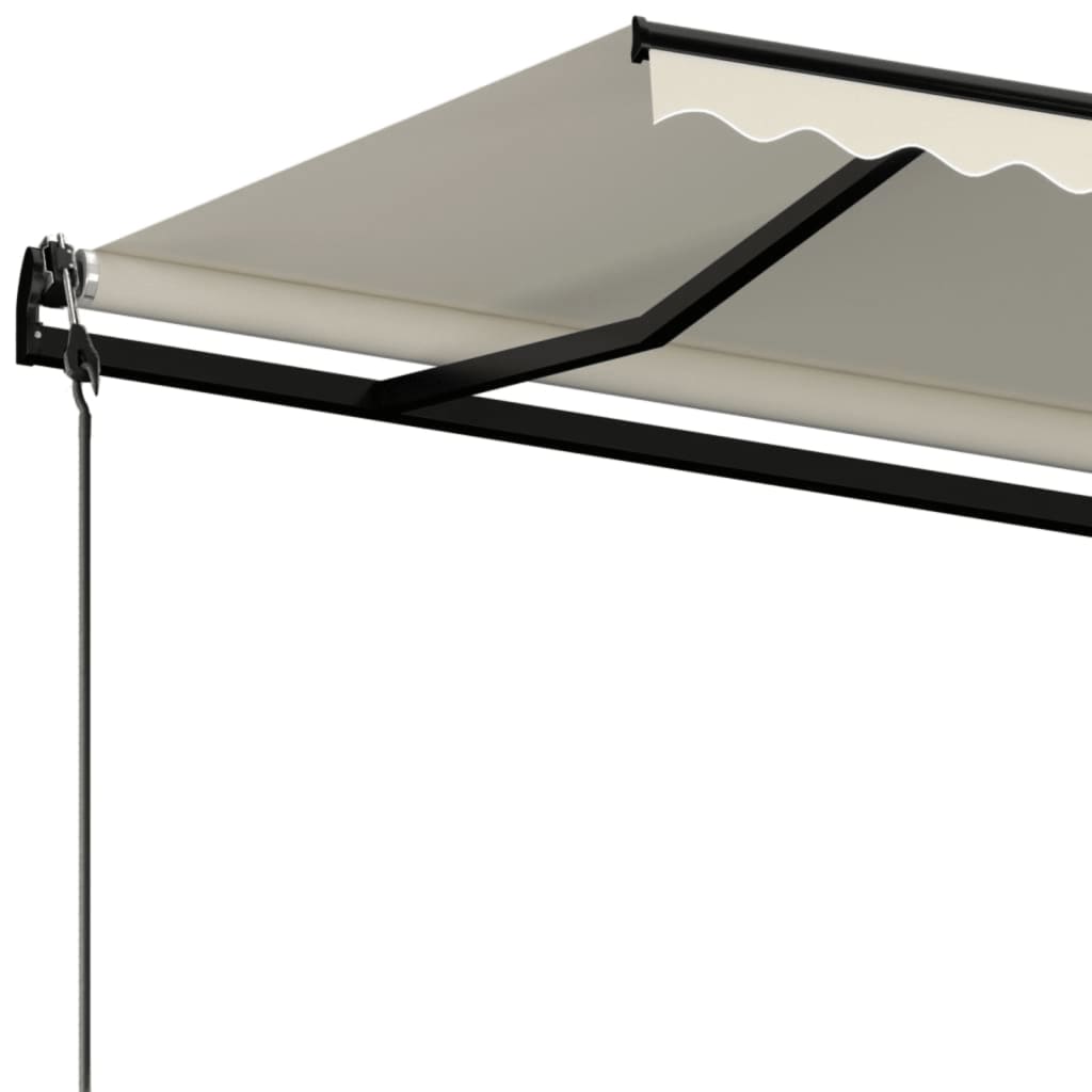 Markise Automatisch Einziehbar 350x250 cm Creme