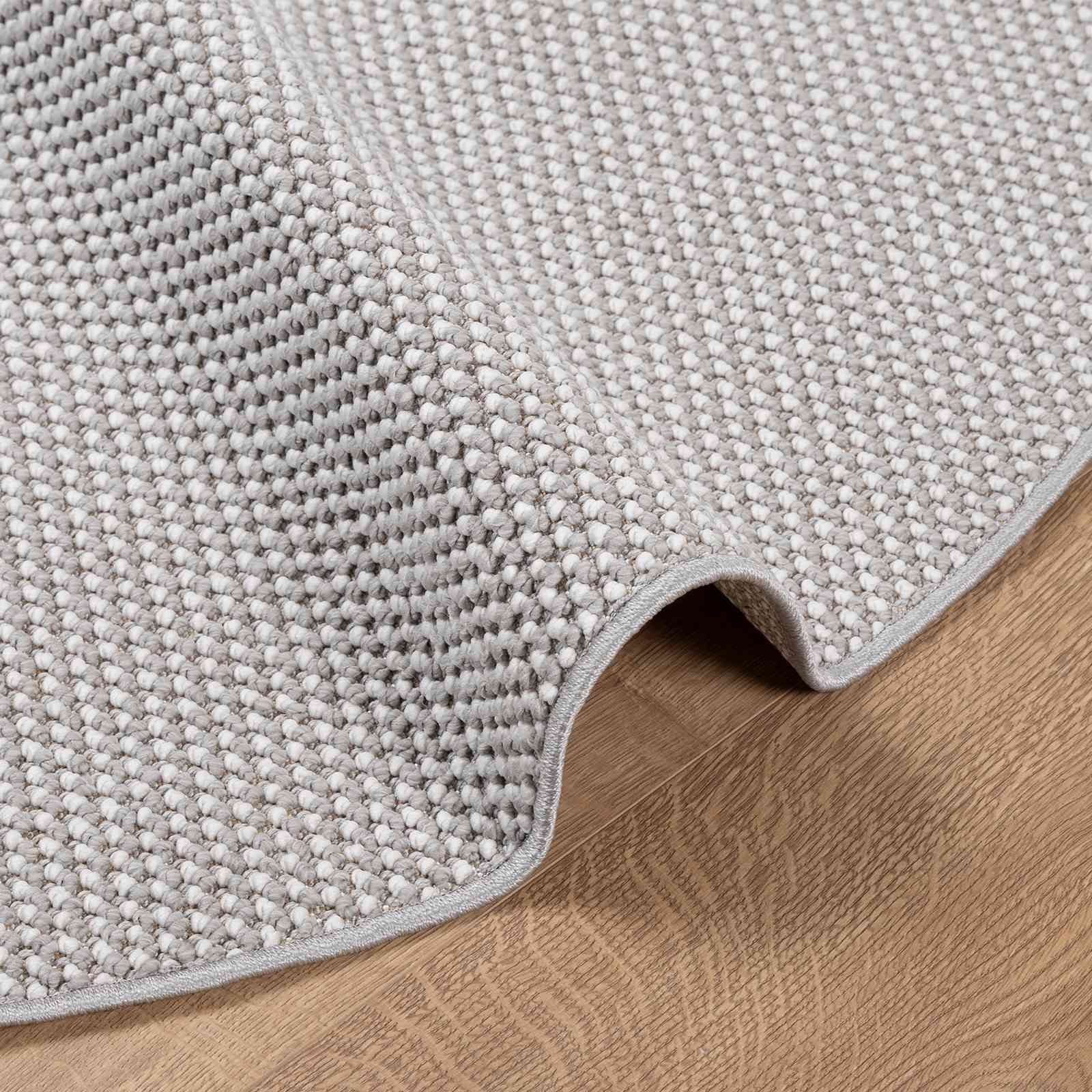 Bereichsteppiche Rechtwinklig LUGO Creme 150 x 80 cm Polyester