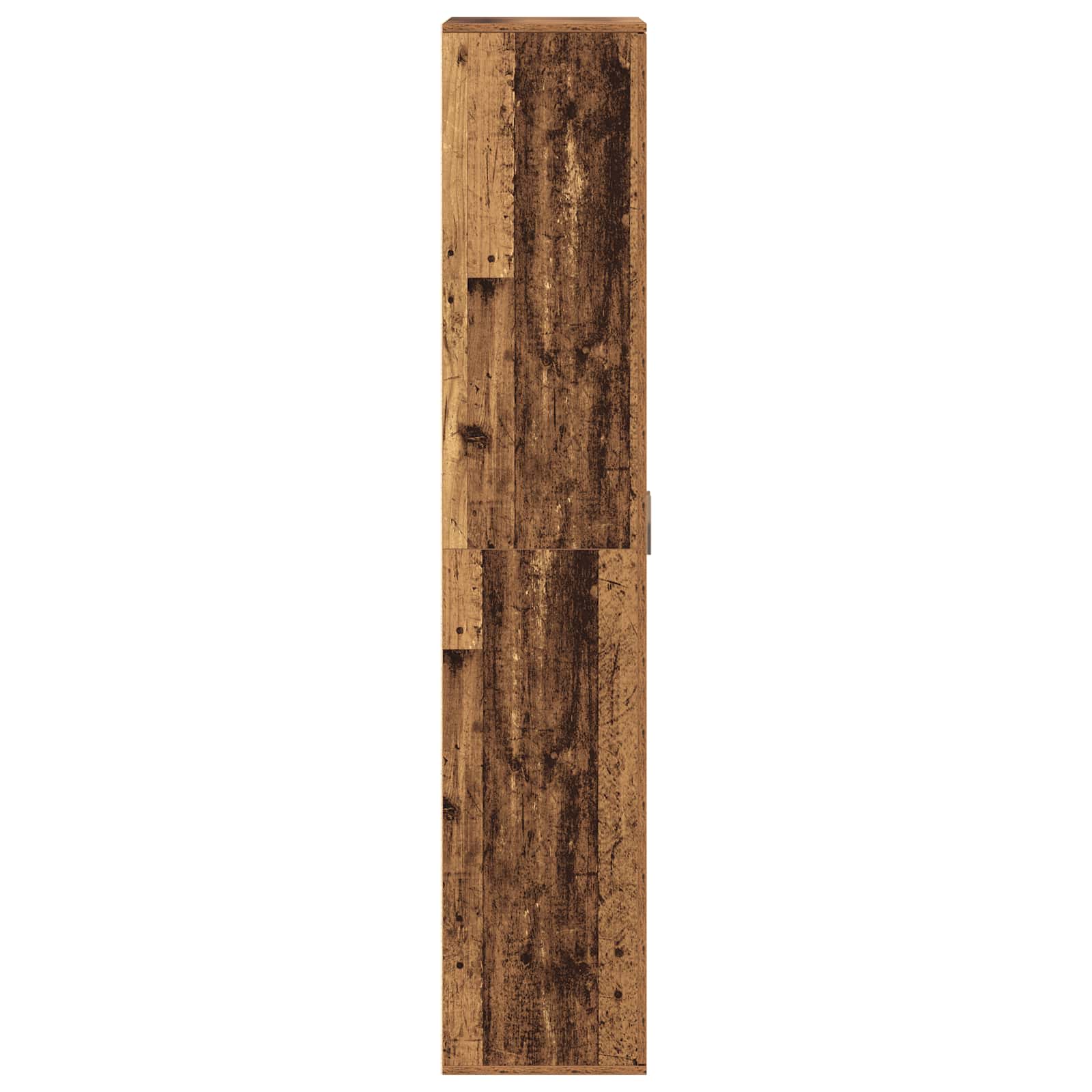Highboard Weiß 70x35x180 cm Holzwerkstoff