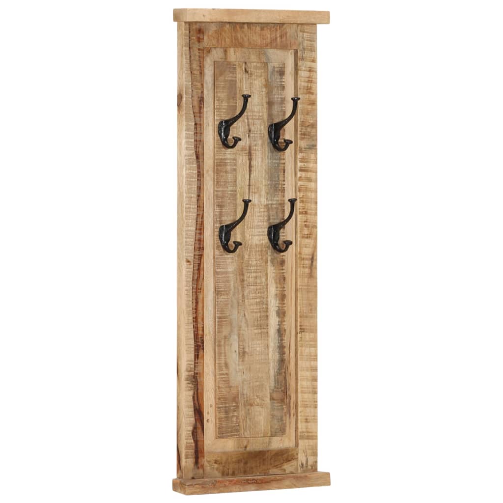 Garderoben 2 Stk. Massivholz Akazie 38x100 cm