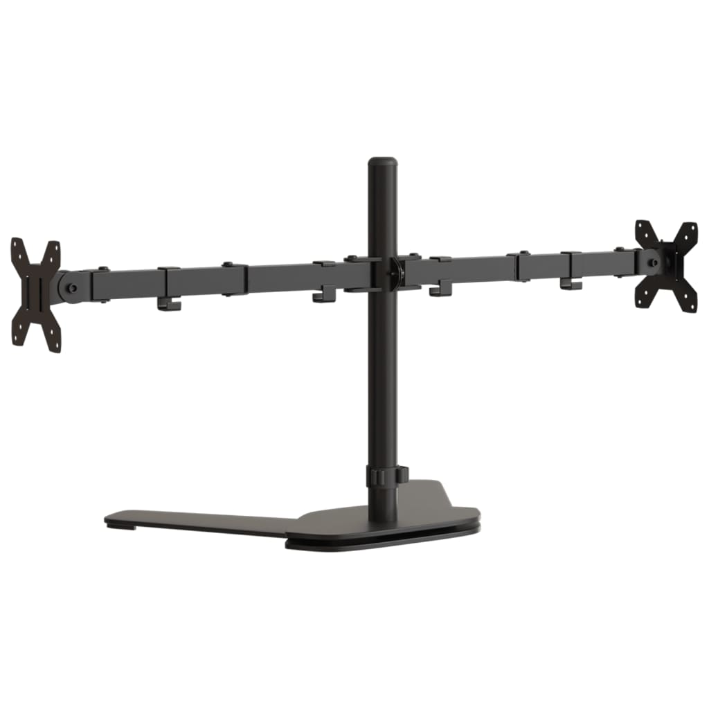 Monitorhalterung Schwarz Stahl VESA 75/100 mm