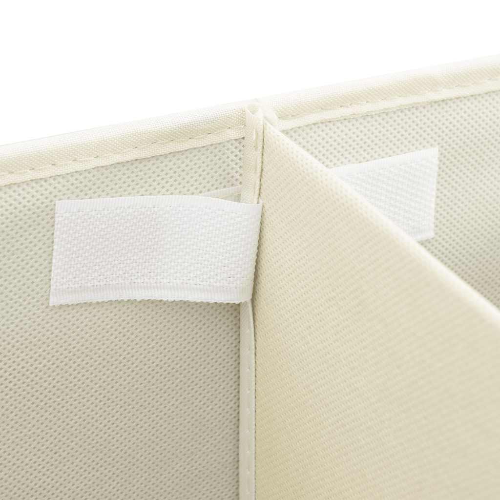 Aufbewahrungsbox Stoff 50x30x25 cm Anthrazit