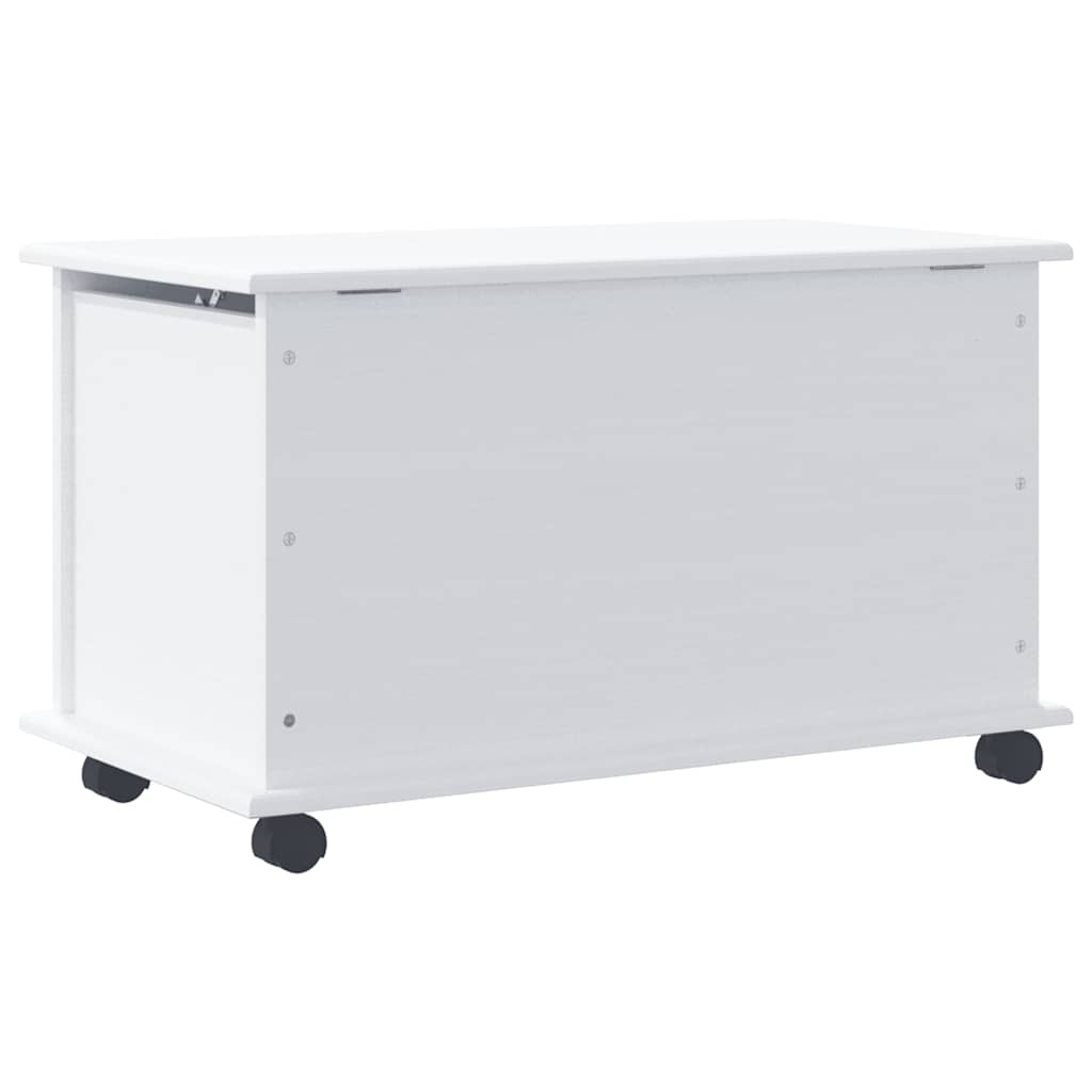 Truhe mit Rollen ALTA 73x39,5x43 cm Massivholz Kiefer