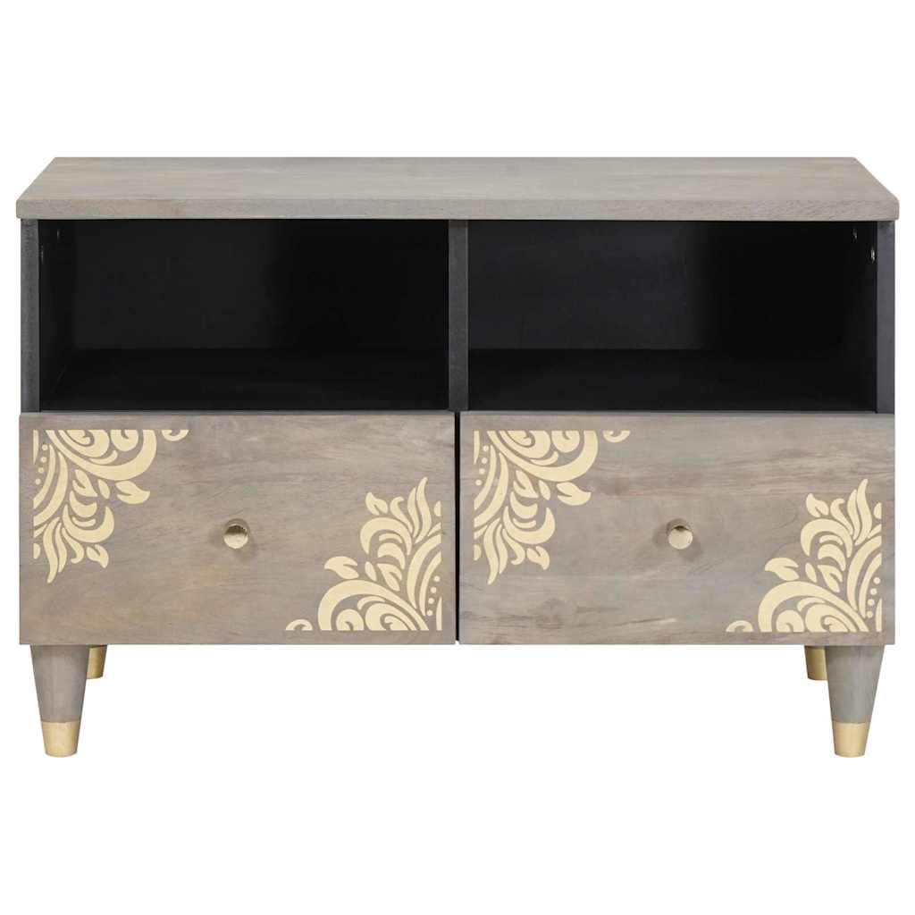 TV-Schränk Honigbraun 70 x 33 x 46 cm Massivholz Mango