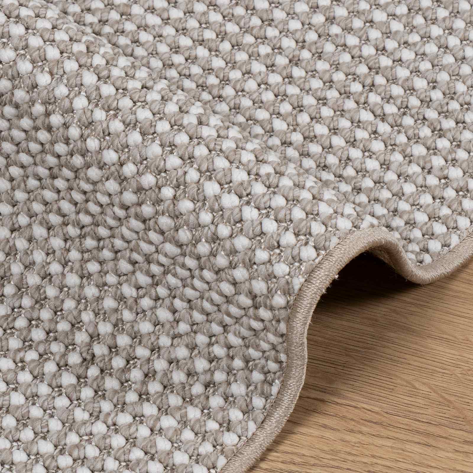 Bereichsteppiche Rechtwinklig LUGO Creme 150 x 80 cm Polyester