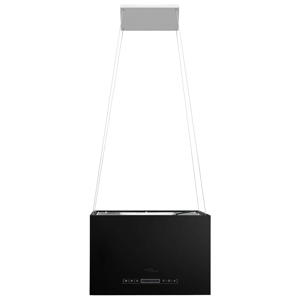 Hängende Inselhaube Touch-Sensor LCD 37 cm Edelstahl