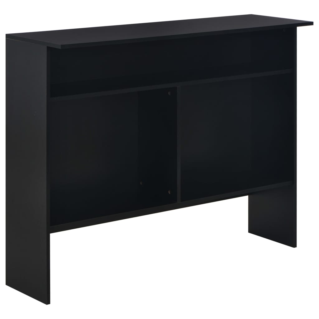 Bartisch mit 2 Tischplatten Weiß 130x40x120 cm