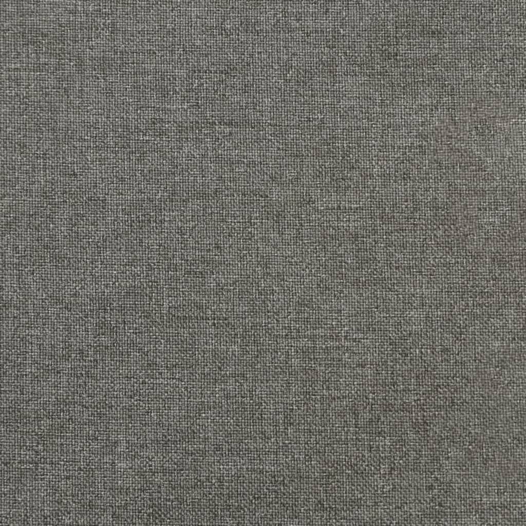 Niedriglehner-Auflagen 2 Stk Melange Anthrazit 100x50x7cm Stoff