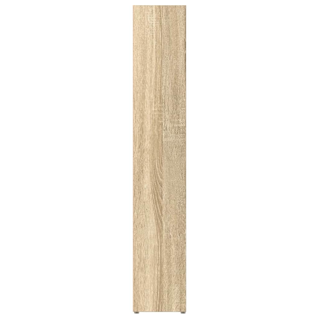 CD-Regale 2 Stk. Weiß 21x16x93,5 cm Holzwerkstoff