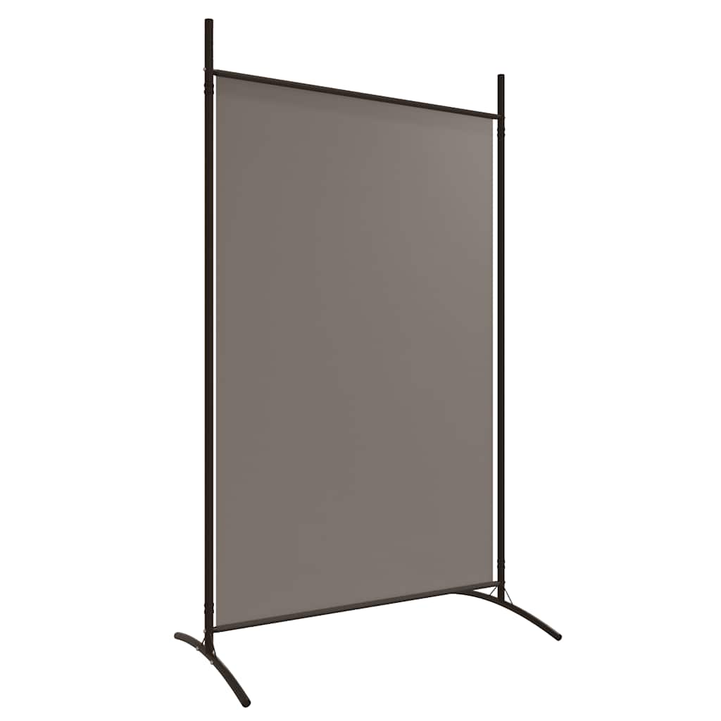 3-tlg. Raumteiler Weiß 260x180 cm Stoff