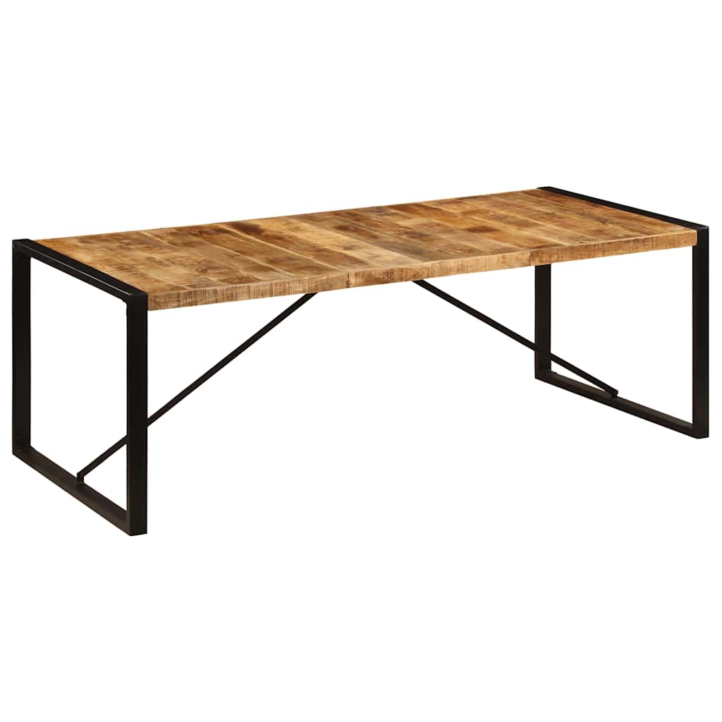 Esstisch 220x100x75 cm Massivholz Akazie