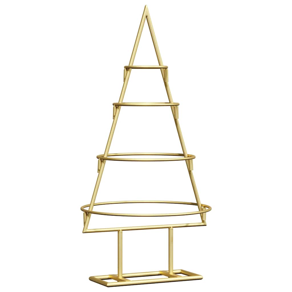 Metall-Weihnachtsbaum Deko Schwarz 60 cm