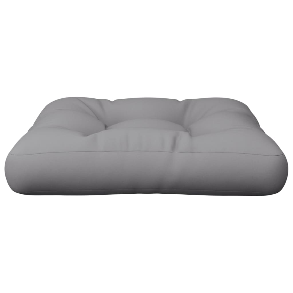 Palettenkissen Anthrazit 50x50x12 cm Stoff