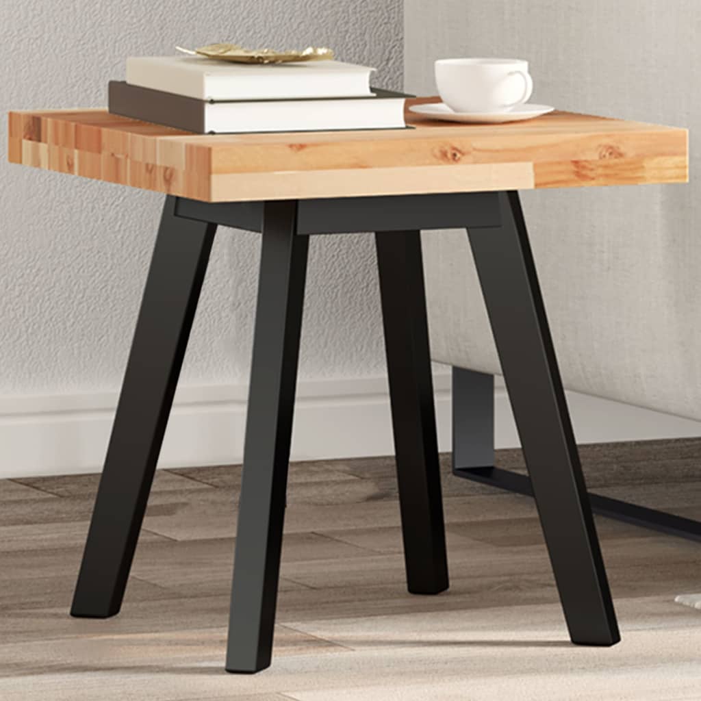 Tischplatte Rund Ø40x2 cm Massivholz Akazie