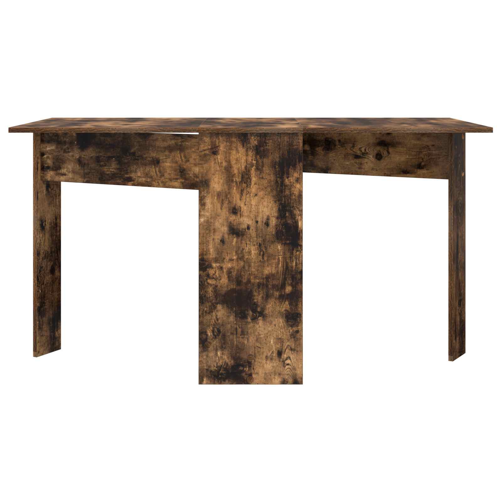 Esstisch 138 x 70 x 73,5 cm Holzwerkstoff Weiß Rechtwinklig