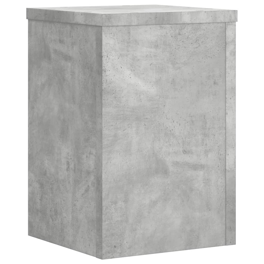 Pflanzenständer 2 Stk. Weiß 33x33x100 cm Holzwerkstoff