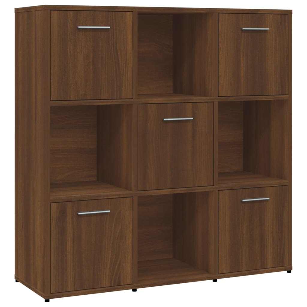Bücherregal Weiß 90x30x90 cm Holzwerkstoff