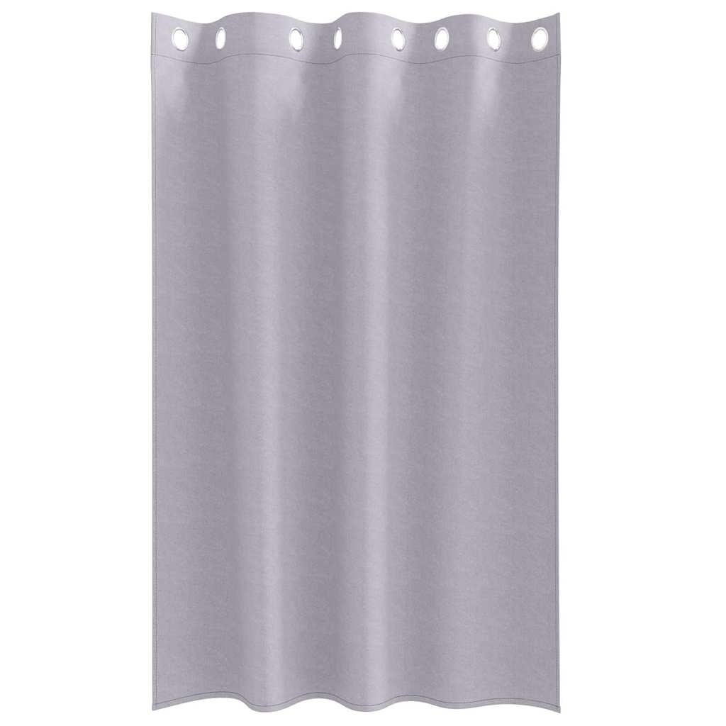Verdunkelungs-Vorhänge mit Ringen 2 pcs Beige 140 x 140 cm