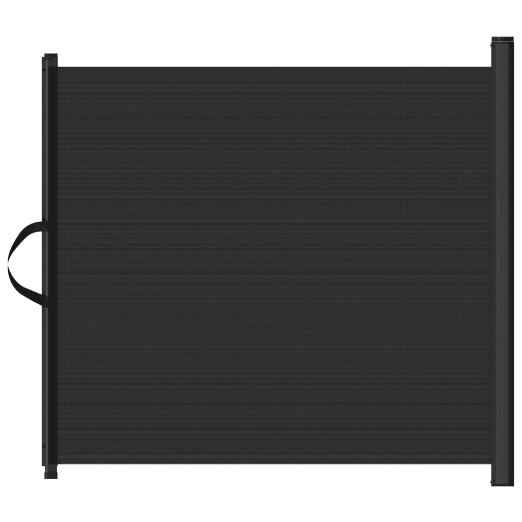 Haustier-Barriere Ausziehbar Weiß 82,5x125 cm