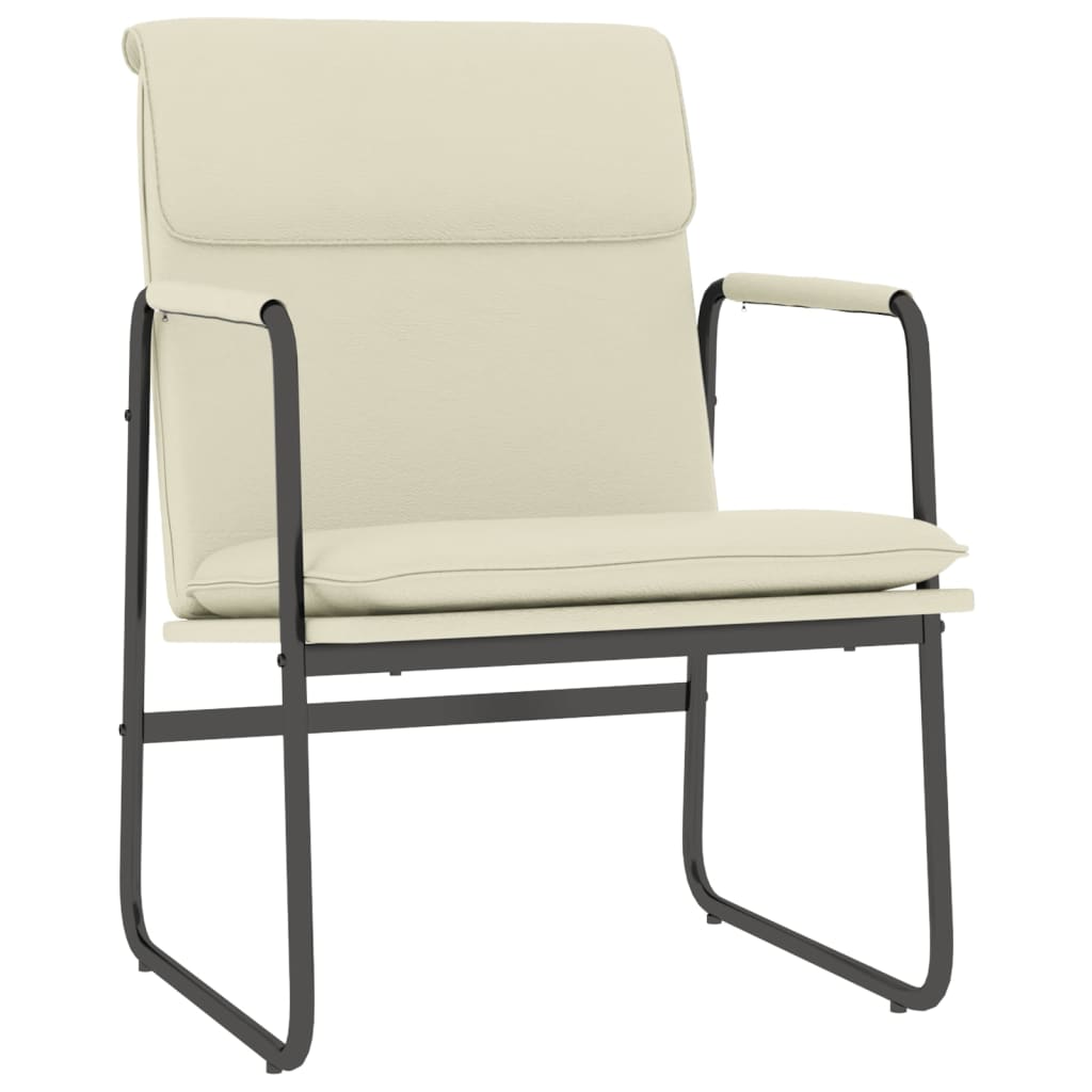 Loungesessel Grau 55x64x80 cm Kunstleder