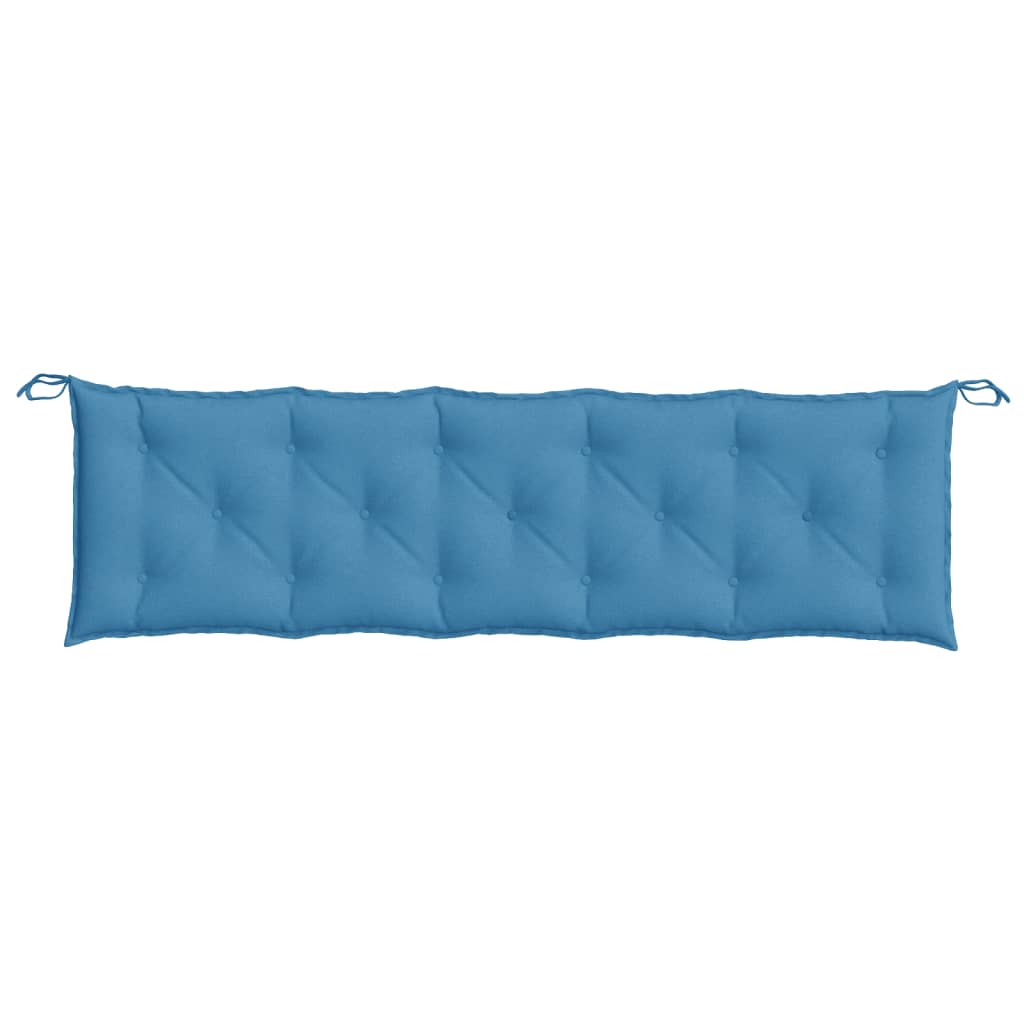 Gartenbank-Auflage Melange Anthrazit 100x50x7 cm Stoff