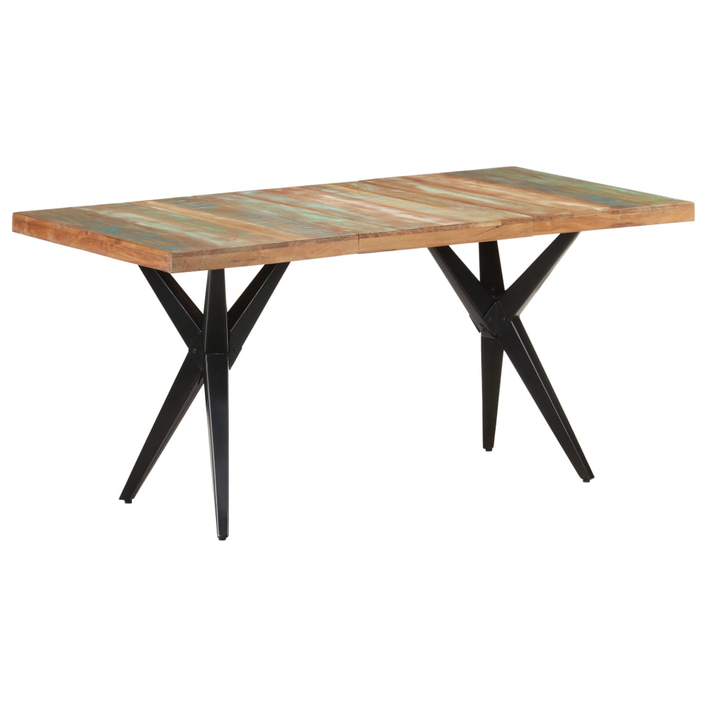 Esstisch 160x80x76 cm Massivholz Akazie