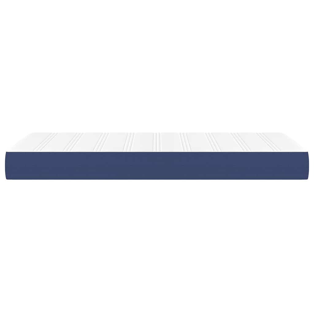 Taschenfederkernmatratze Mittel Hellgrau 80x200x20 cm Stoff