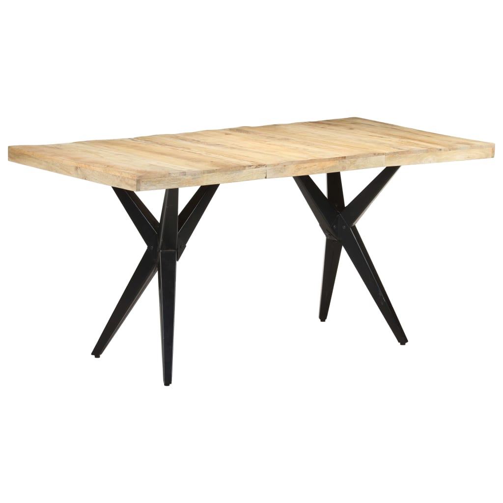 Esstisch 160x80x76 cm Massivholz Akazie
