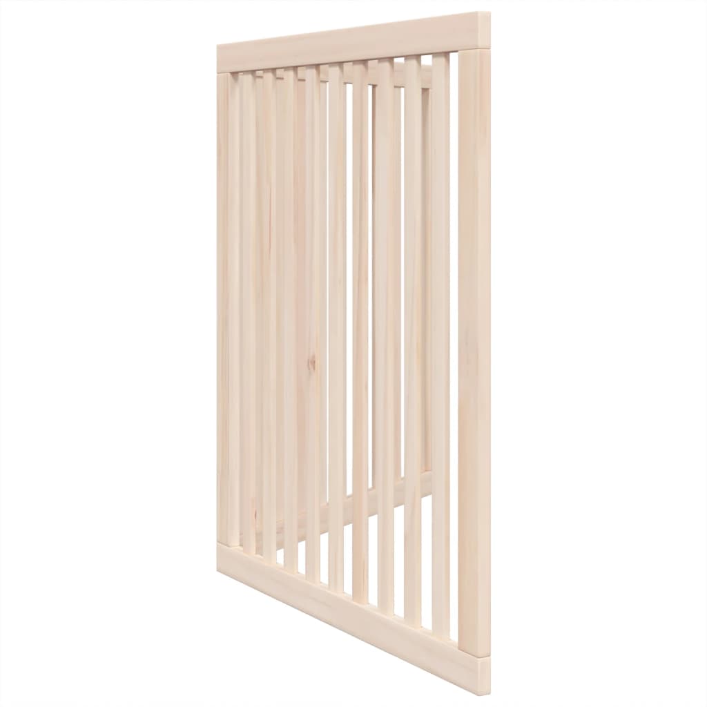 Hundegitter Faltbar 3 Paneele 150 cm Pappelholz