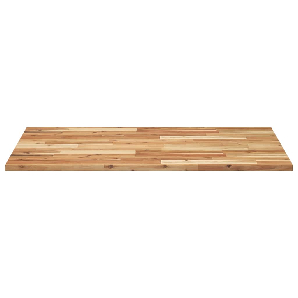 Tischplatte Rechteckig 60x50x2 cm Massivholz Akazie