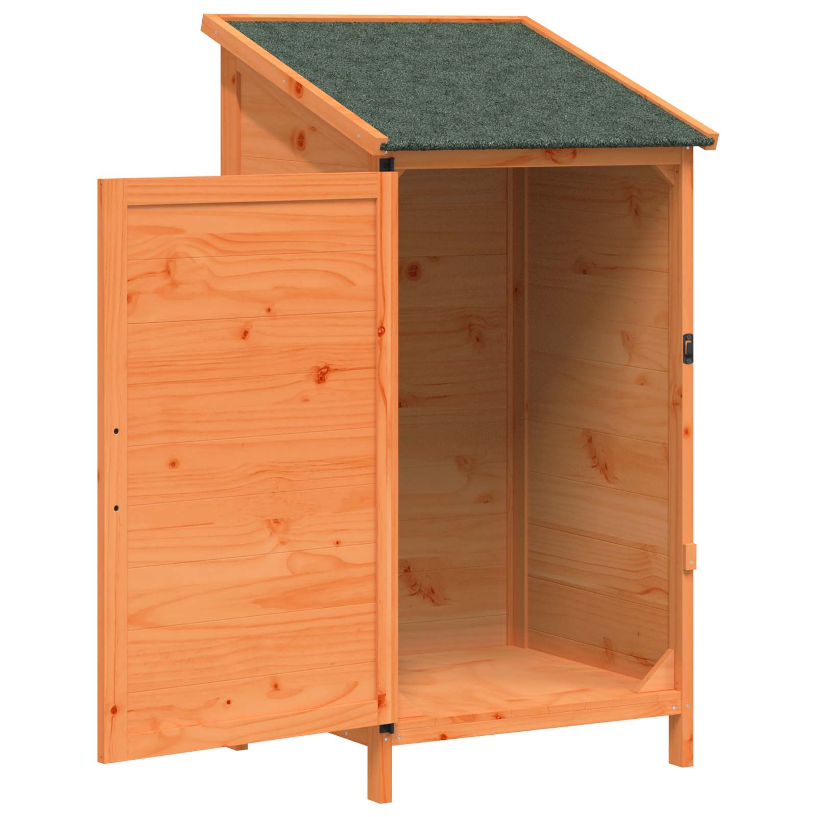 Gartenschuppen Natur 59,5 x 56 x 113,5 cm Massivholz aus Fichte