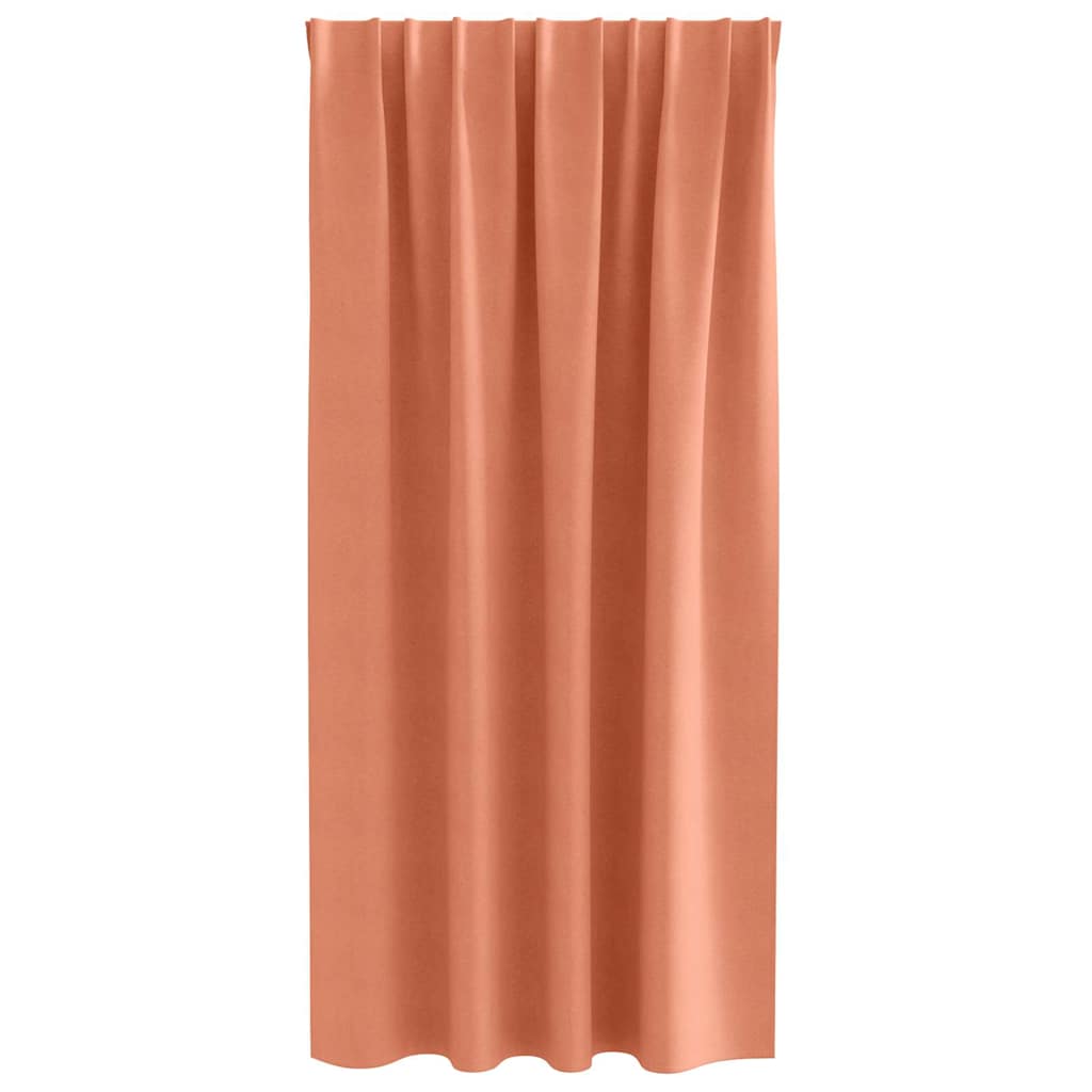 Verdunkelungs-Vorhänge mit Ringen 2 pcs Beige 140 x 140 cm