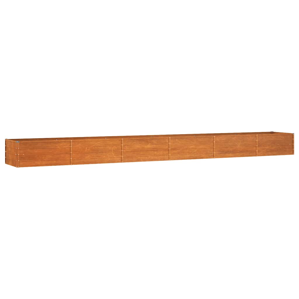 Hochbeet Rostig 100x100x77 cm Cortenstahl